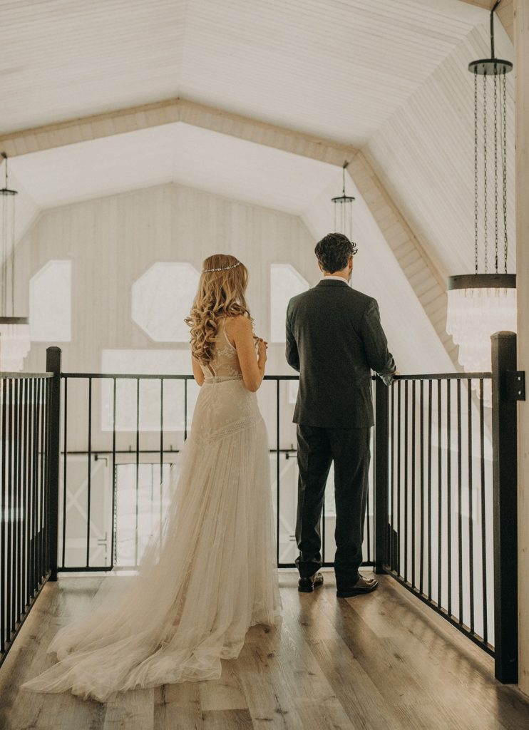 First Look at Vintage Barn Wedding