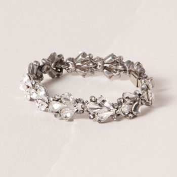 Floral Crystal Art Nouveau Bracelet | Hidcote