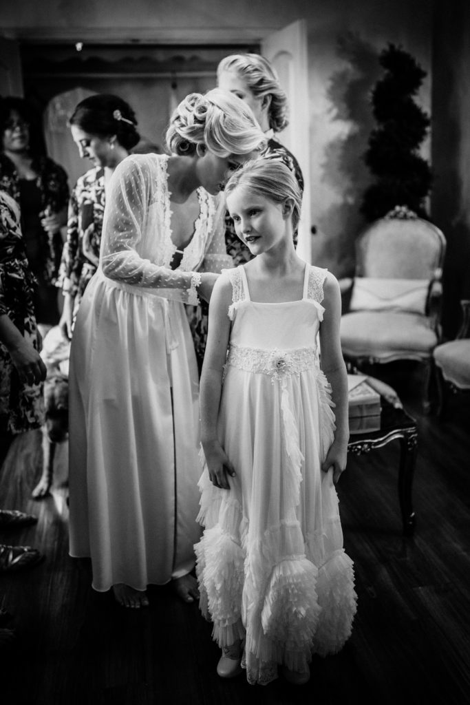 1920s Style Flower Girl