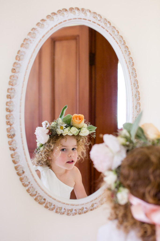 Flower Girl Crown | Vintage Style Wedding