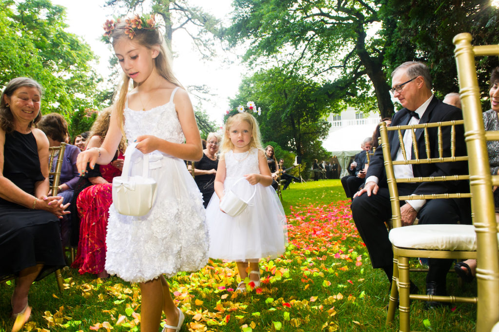 Flower Girls | Art Nouveau Wedding