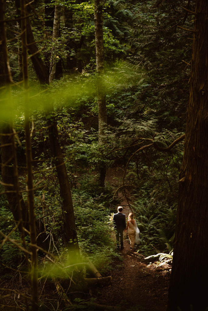 Forest Wedding Vintage Outdoorsy Elopement