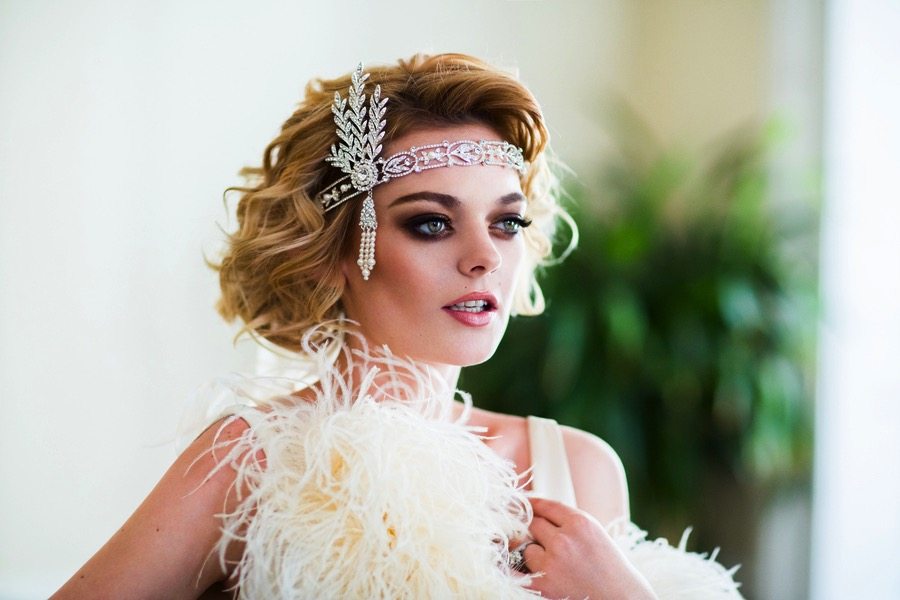 Gatsby Bridal Headband