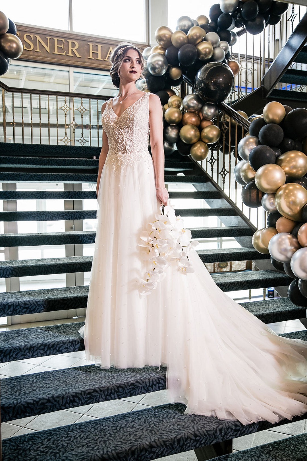 Gatsby Inspired Bridal Gown