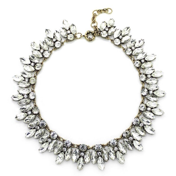 Glam Gold Tone Necklace