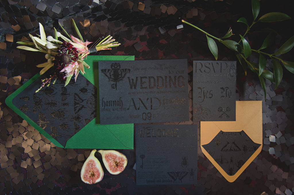 Gothic Wedding Invitations