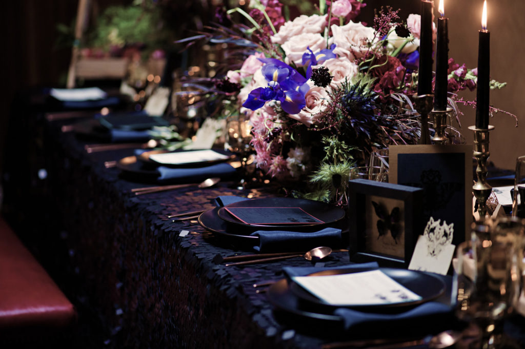 Gothic Wedding Table