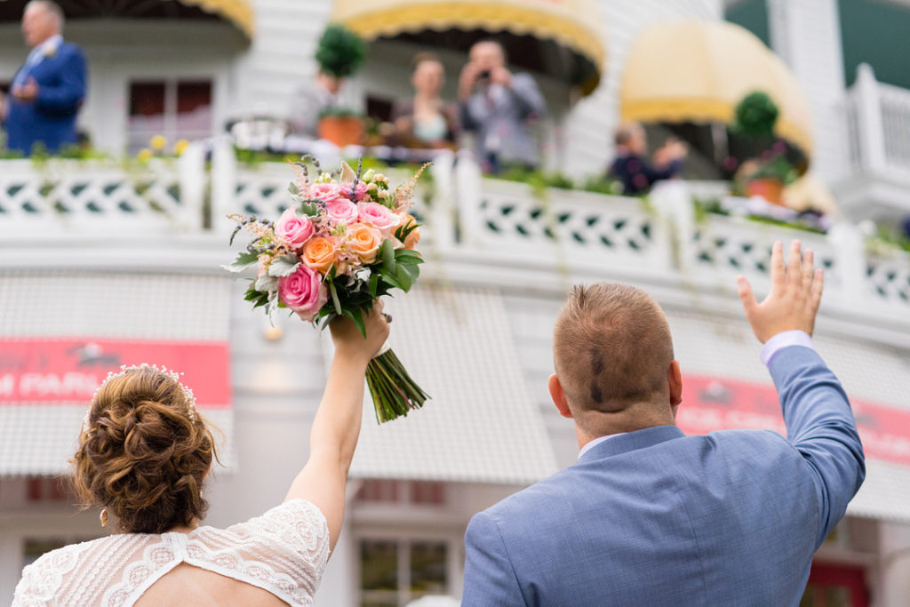 Grand Hotel Vintage Mackinac Island Wedding