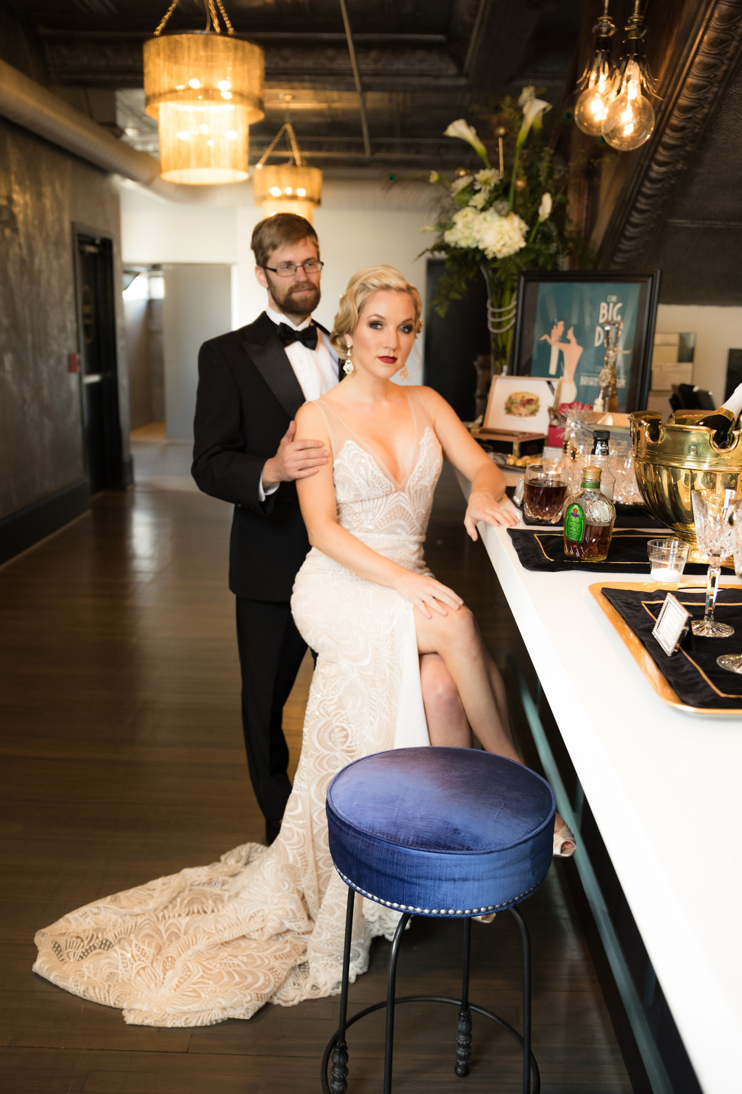 Great Gatsby Wedding Inspiration | Bride