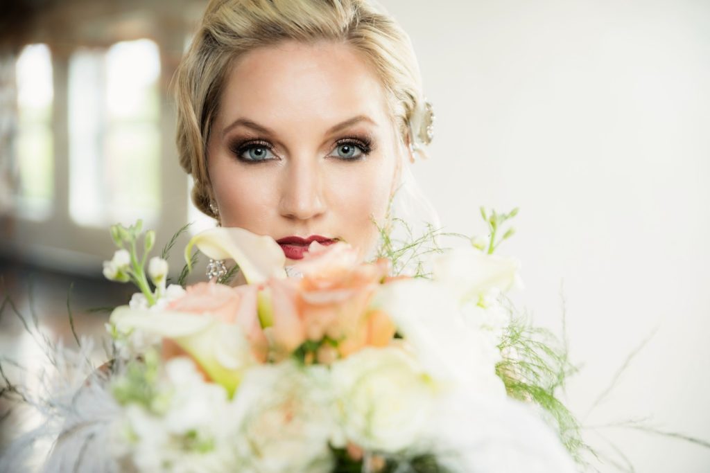 Great Gatsby Wedding Inspiration | Flapper Eye Makeup