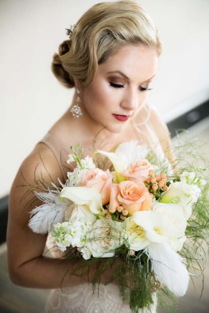 Great Gatsby Wedding Inspiration | Hair + Makeup