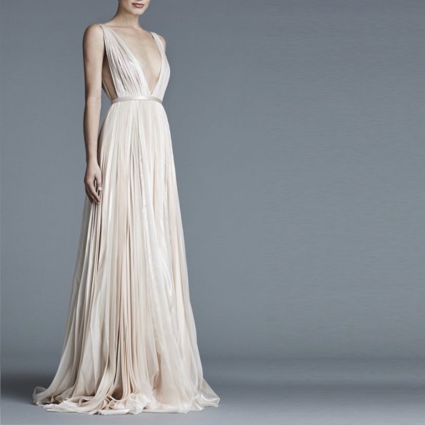 Grecian Style Wedding Gown | J. Mendel | Kaia