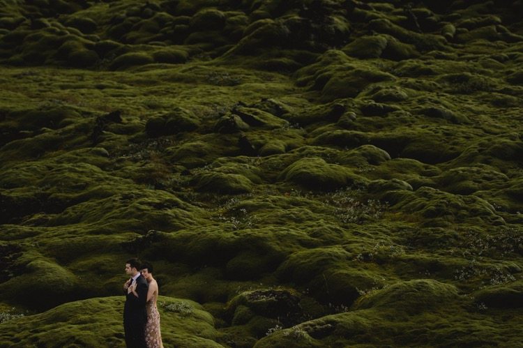 Green Hills Iceland Wedding