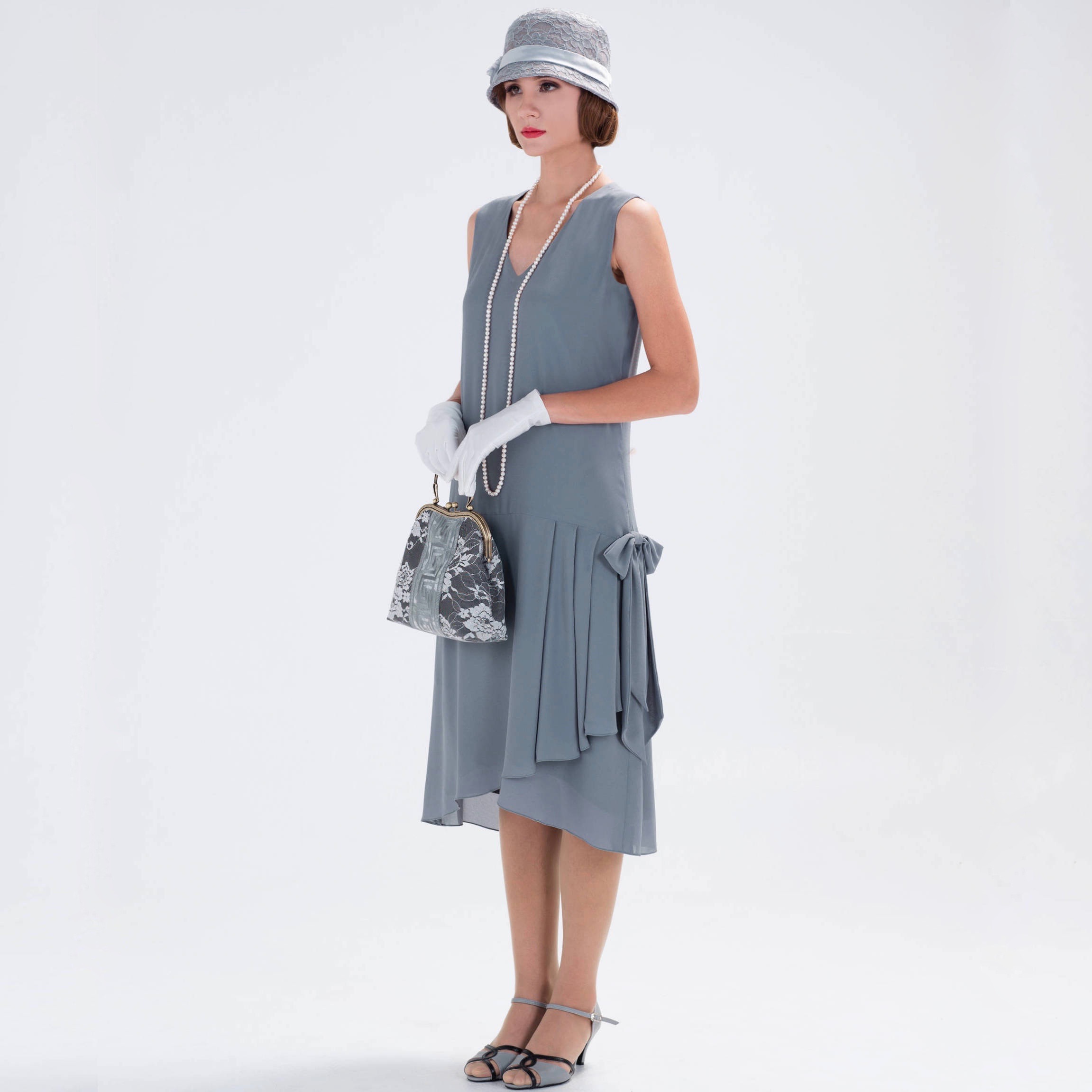 Drop Waist Flapper Dress 1920s | estudioespositoymiguel.com.ar