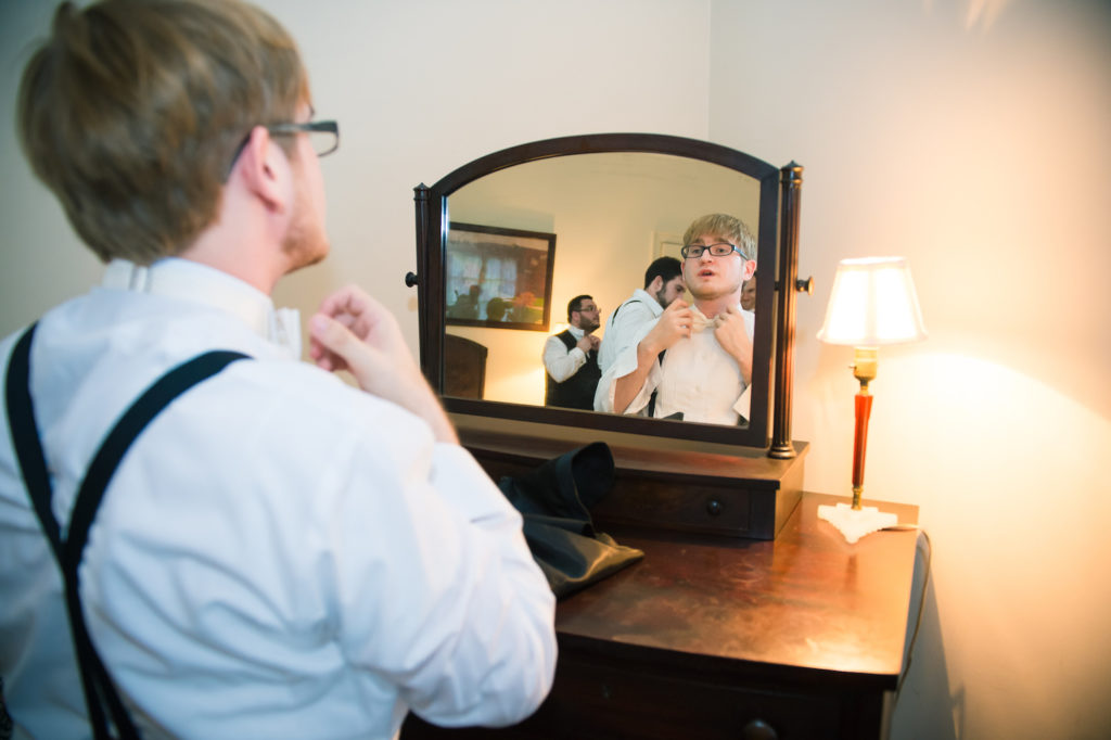 Groom Prep | Art Nouveau Wedding