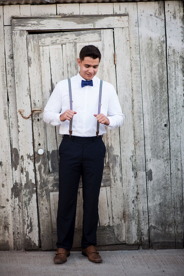 Groom Suspenders | Vintage Summer Wedding Inspiration