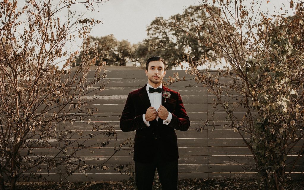 Groom | Vintage Wedding Inspiration | Austin, Texas