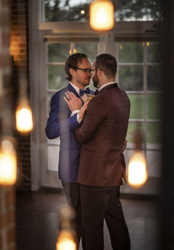 Grooms Dancing | Luxe Vintage Wedding Style