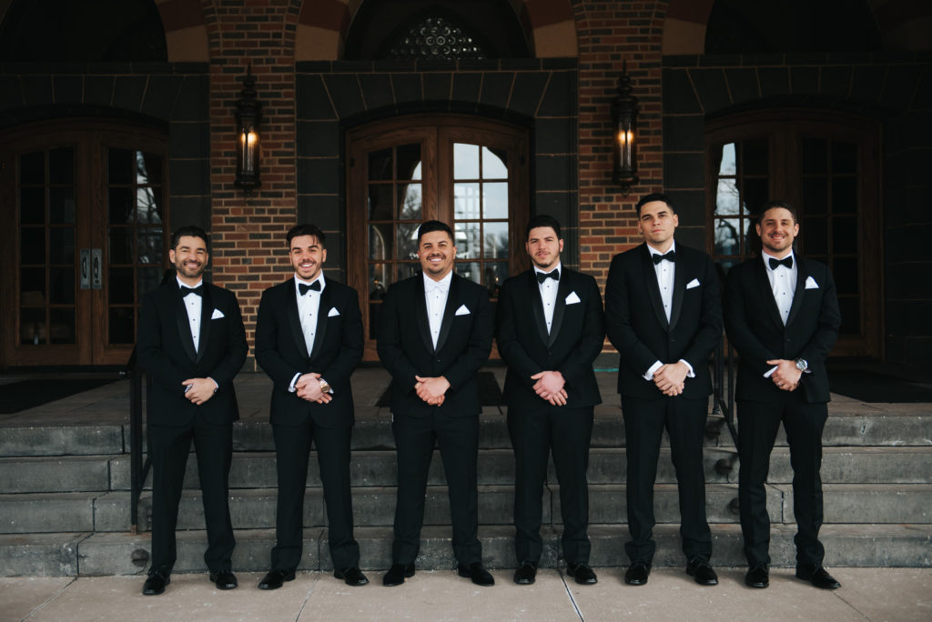 Groomsmen | Elegant Vintage Country Club Wedding