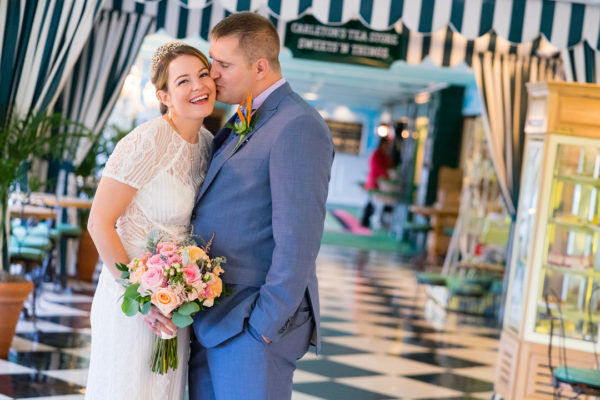 Happy Couple | Vintage Mackinac Island Wedding