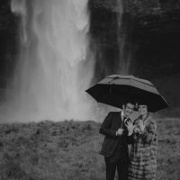 Iceland Waterfall Wedding