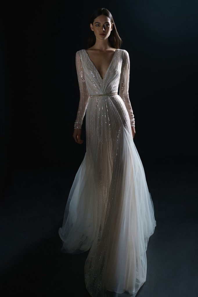 Art Deco Wedding Dress | Inbal Dror | Pure