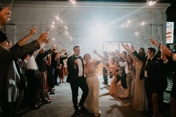 Industrial Wedding Sparklers