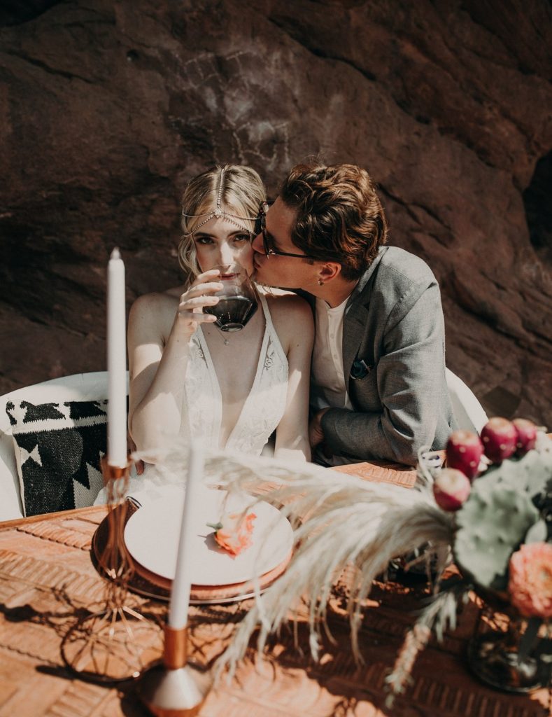 Intimate Colorado Red Rocks Elopement