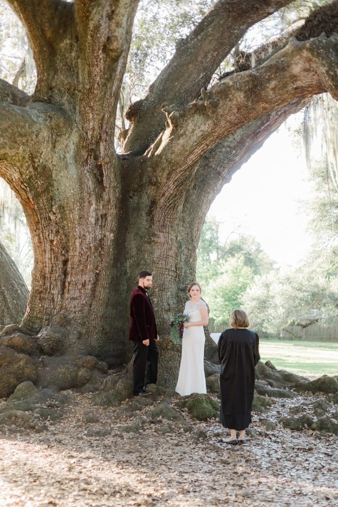 Intimate Elopement Ceremony | Vintage New Orleans Elopement