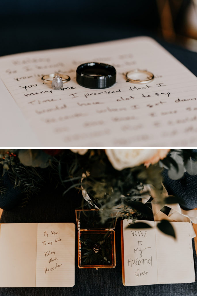 Rings | Intimate Rustic Forest Wedding
