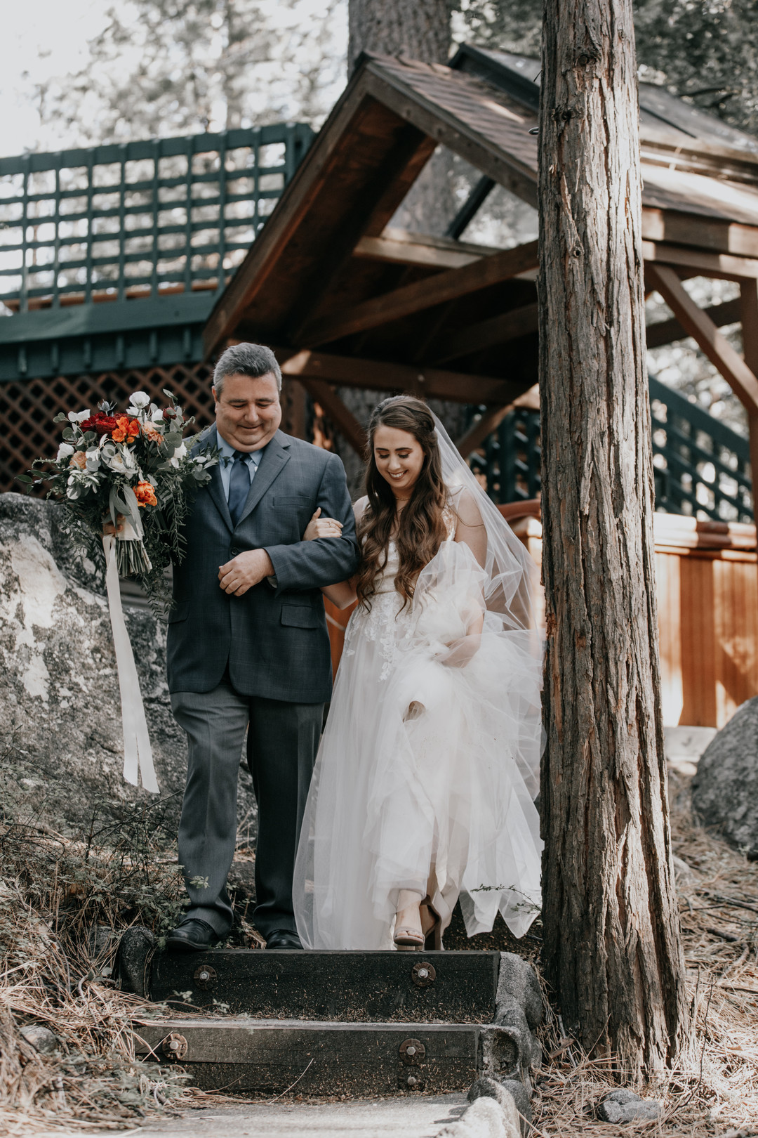 | Intimate Rustic Forest Wedding