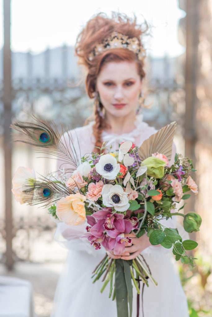 Italian Art Nouveau Bridal Bouquet