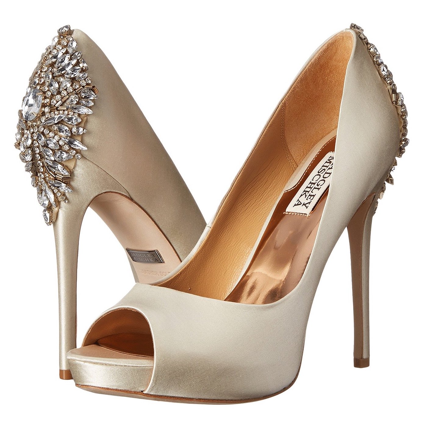 heels with embellished heel