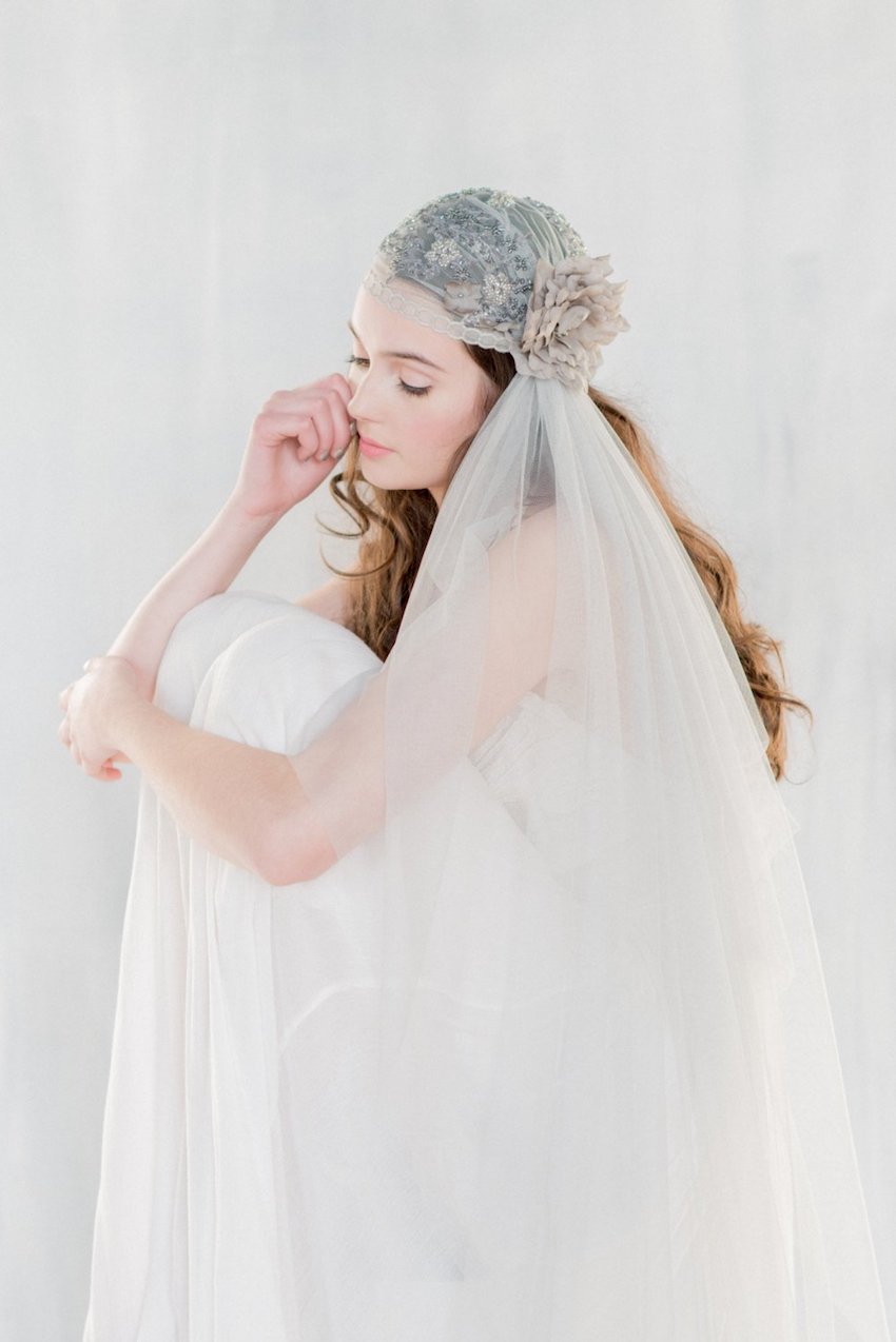 Juliet Cap Veil | 1920s Veil