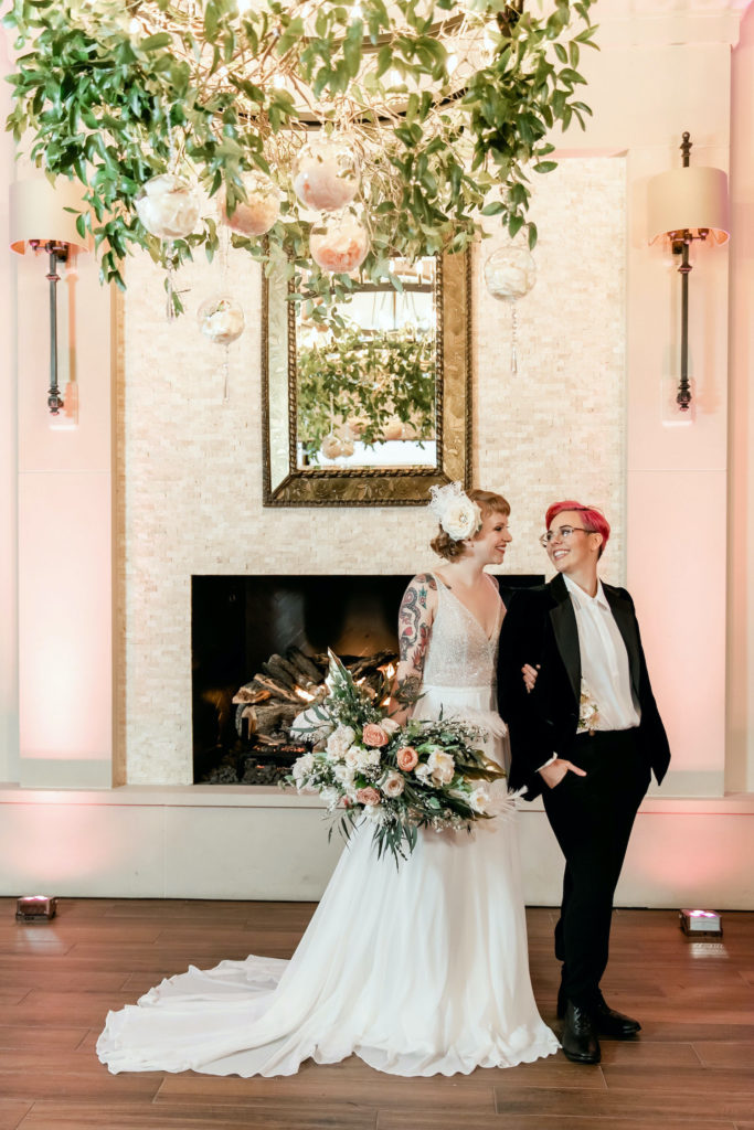 LGBTQ Roaring 20s Inspired Wedding