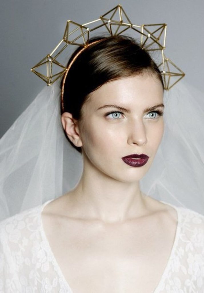 Metropolis | Gold Art Deco Bridal Crown