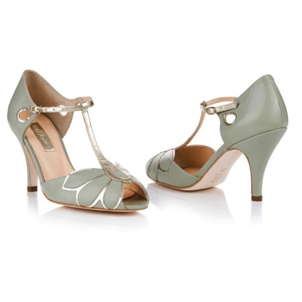 Mint Green Flapper Shoes | Rachel SImpson