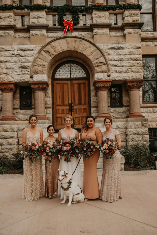 Moody Fall Wedding in Texas