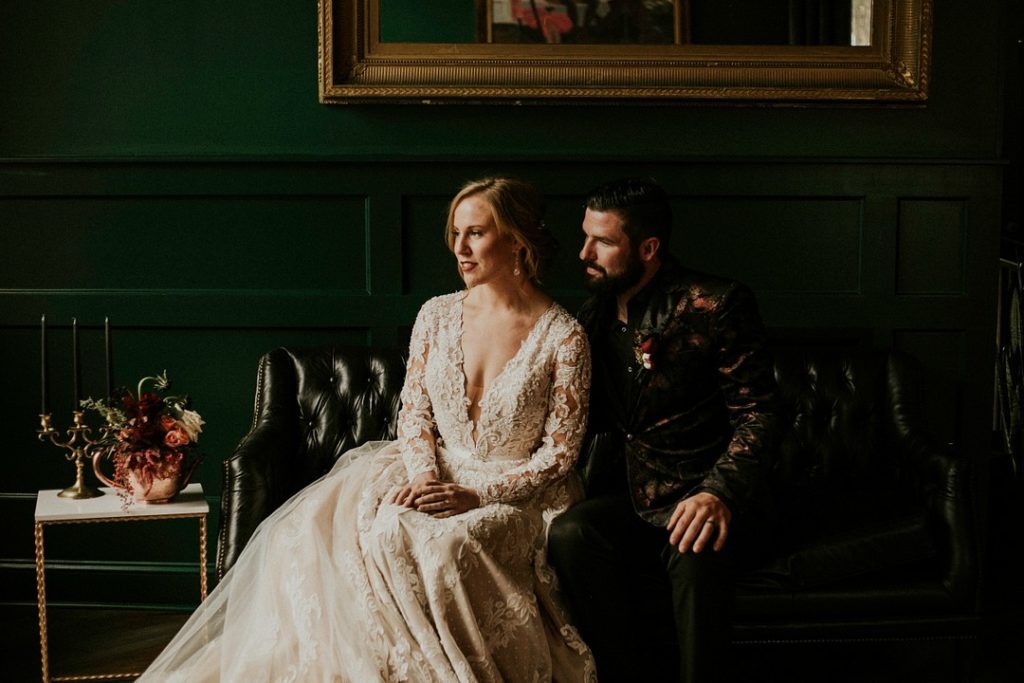 Moody Vintage Wedding | 1920s Style Wedding