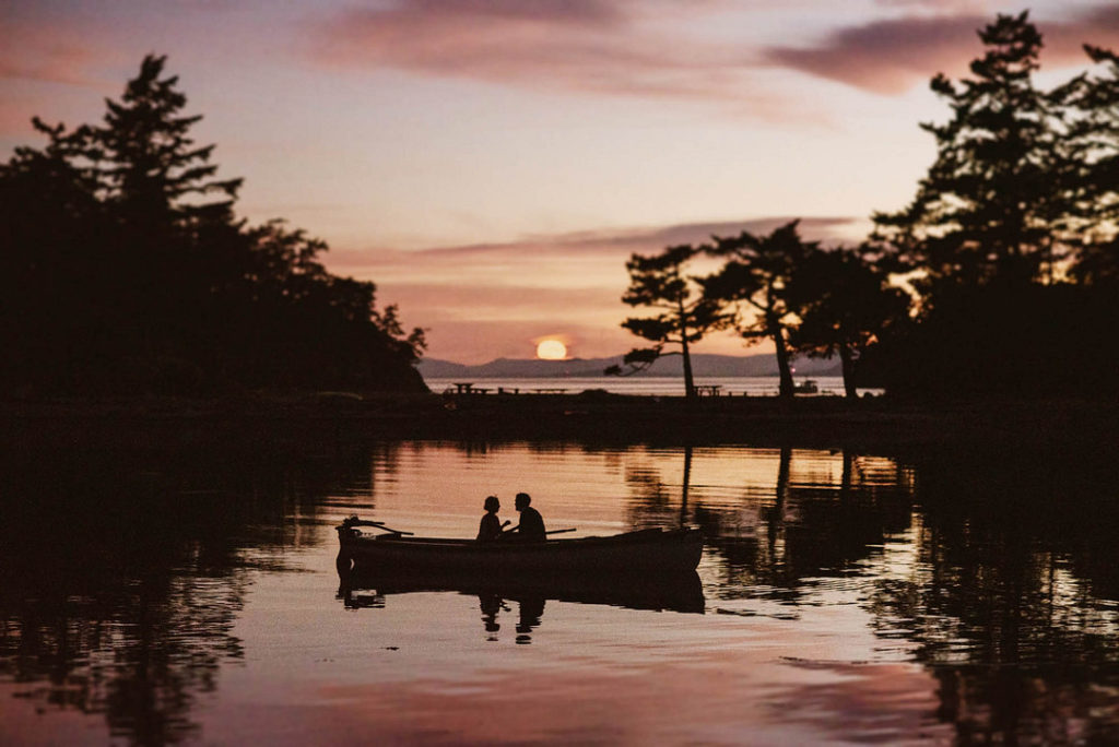 Moonlit Canoe