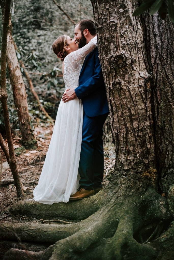 North Carolina Forest Elopement