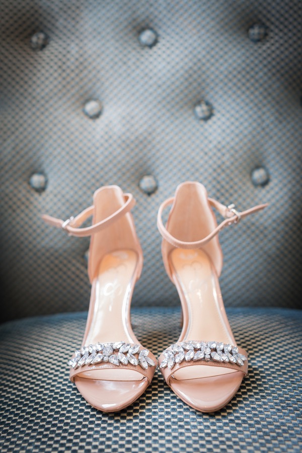 Nude Wedding Shoes | Summer Paris Elopement