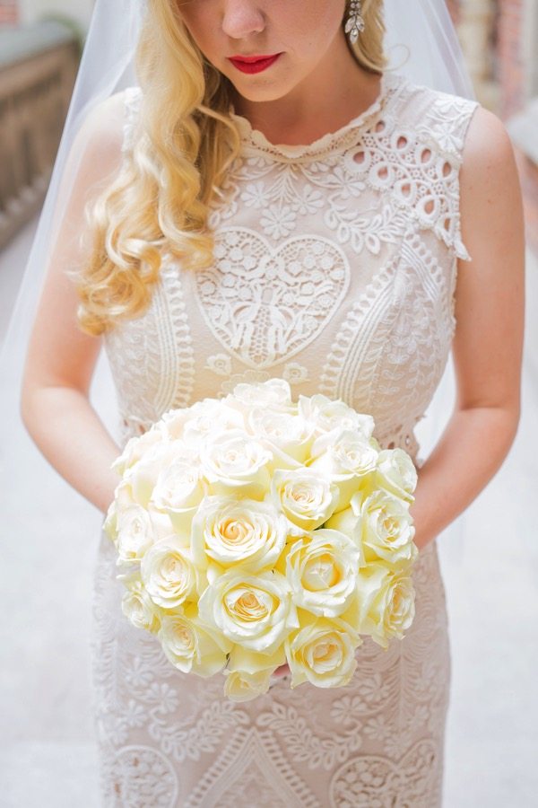 Pale Yellow Bridal Bouquet
