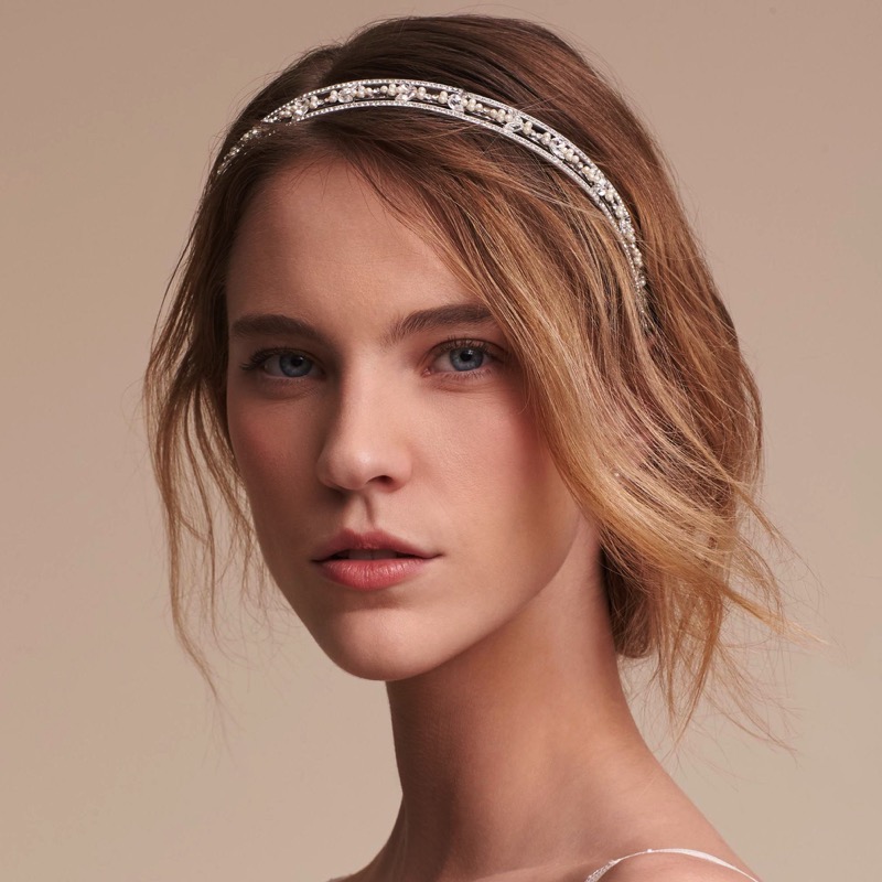 Pearl + Crystal Art Deco Headband | Delano | Deco Shop