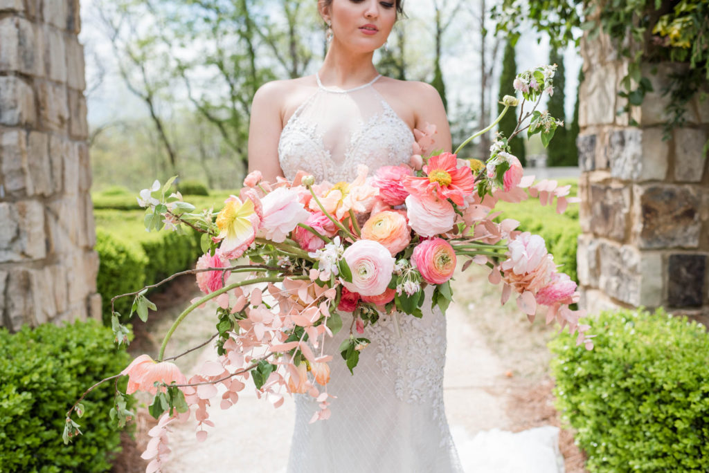 Pink Bridal Bouquet