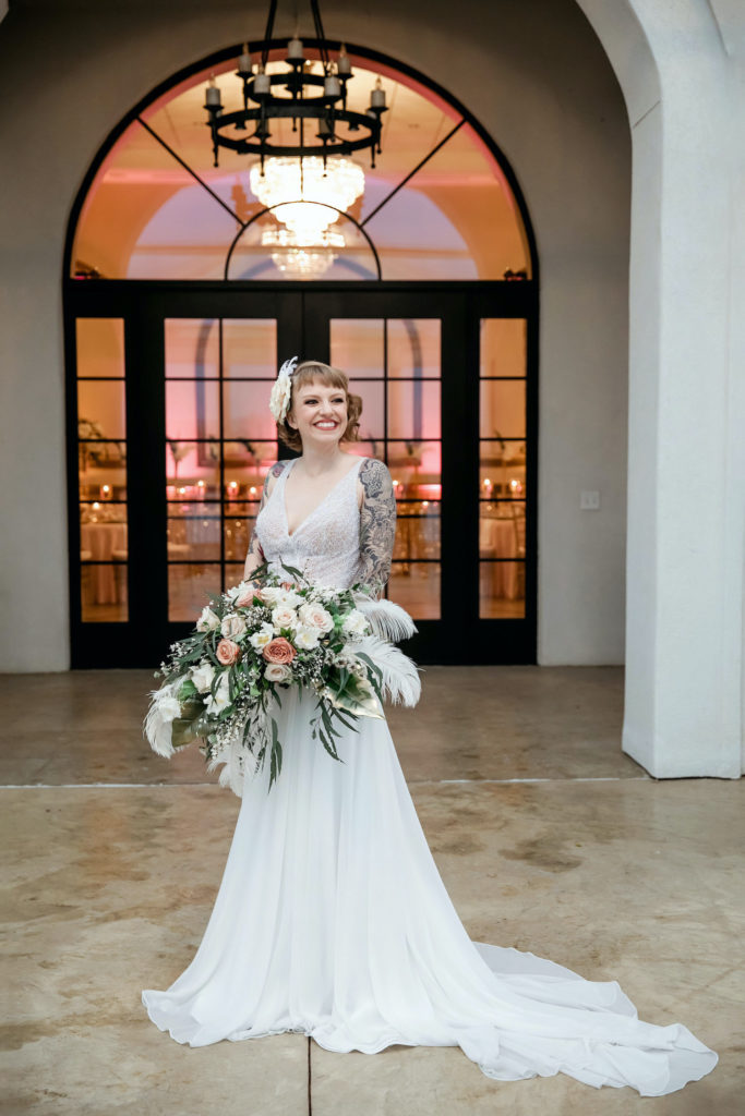 Roaring 20s Bride Texas Wedding