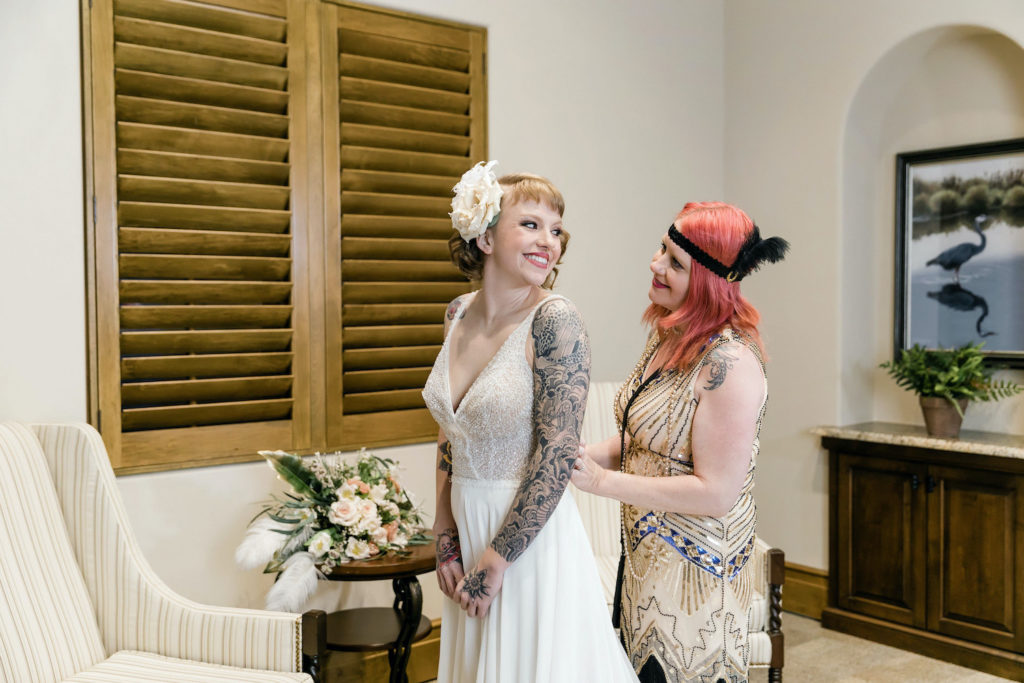 Roaring 20s Inspired Bride