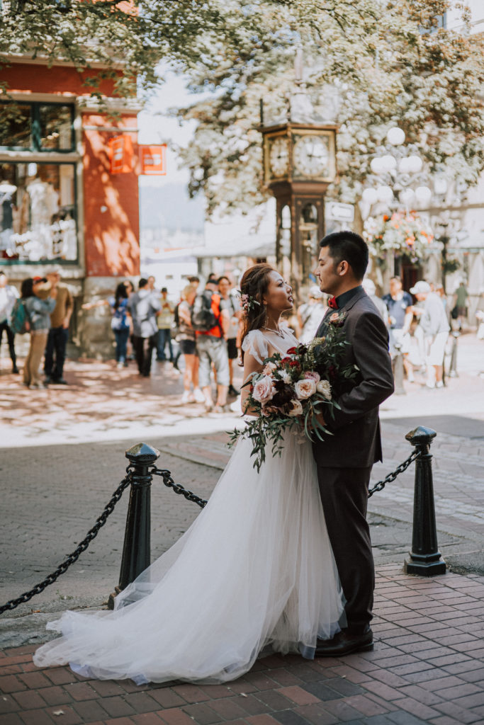 Romantic Floral Vancouver Wedding