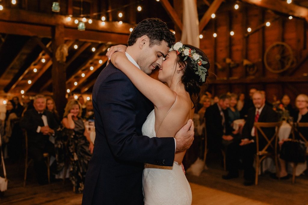 Romantic Vintage Barn Wedding First Dance