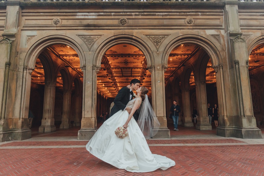 Romantic Vintage style NYC Wedding